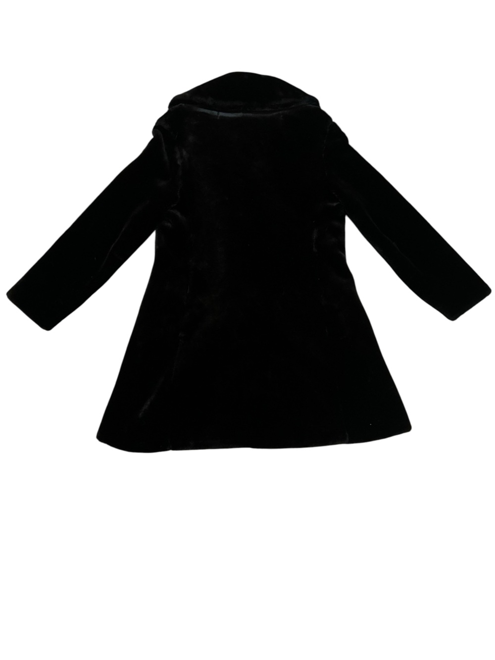 Cloud 9 Pure Rabbit Long Sleeved Double Breasted Jacket Coat - Picture 5 of 6